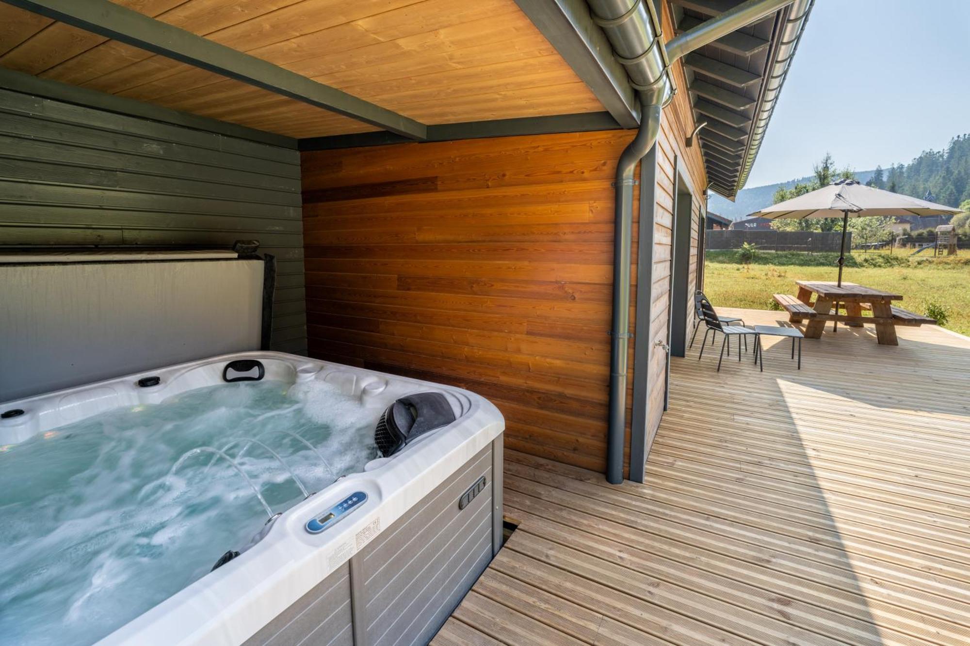 Chalet Nemesia Avec Spa A Жерарме Экстерьер фото