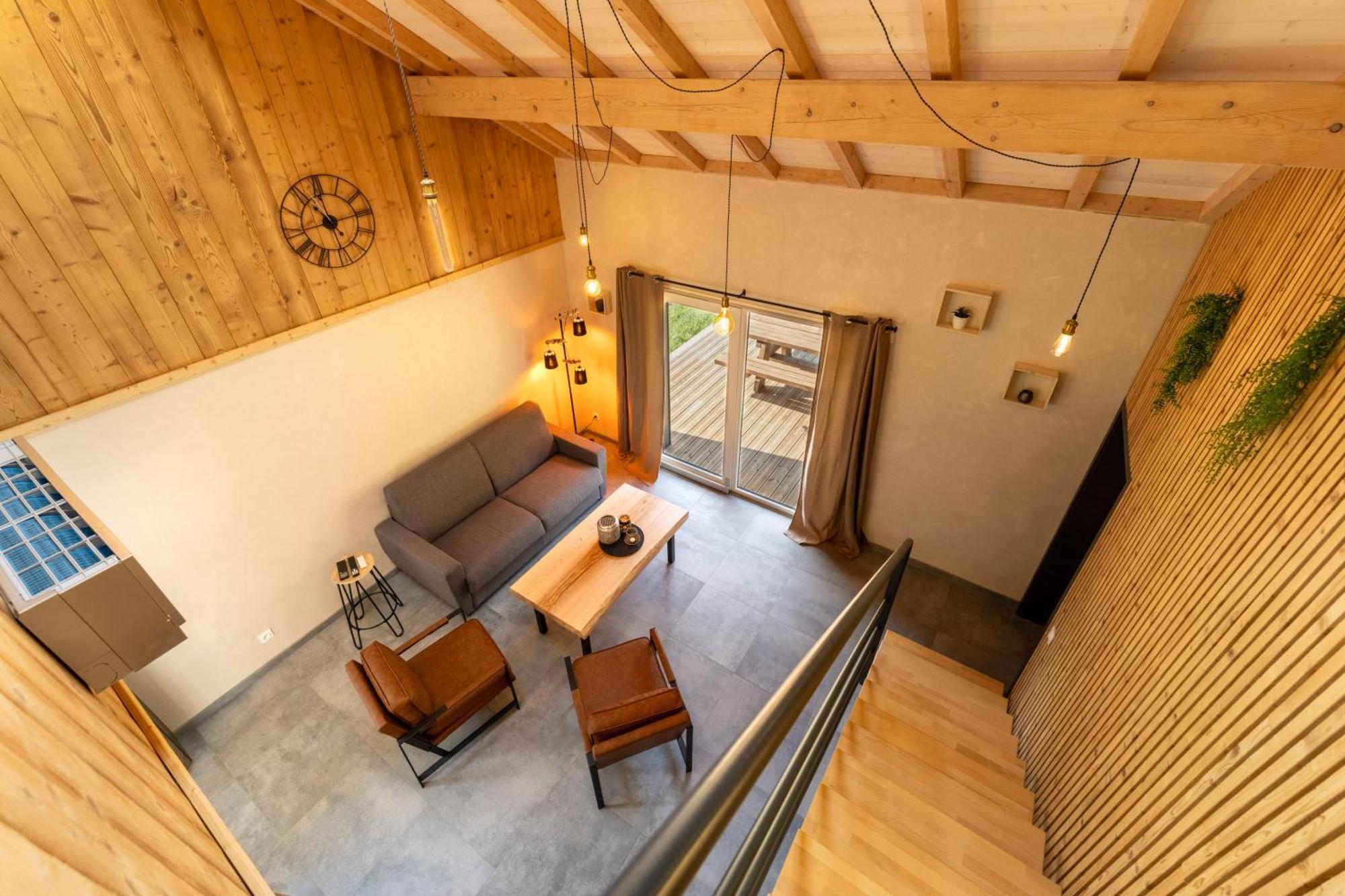 Chalet Nemesia Avec Spa A Жерарме Экстерьер фото