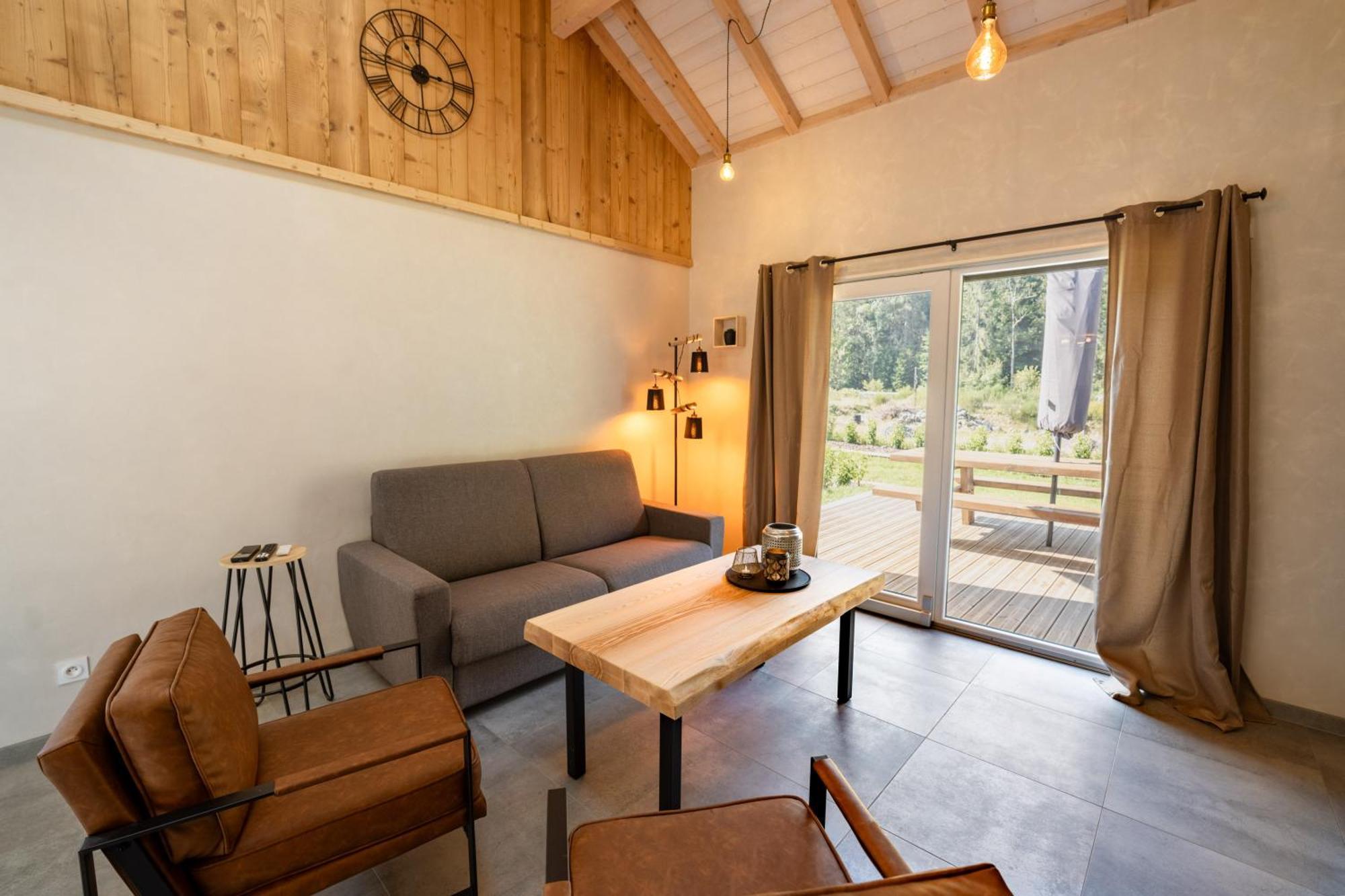 Chalet Nemesia Avec Spa A Жерарме Экстерьер фото