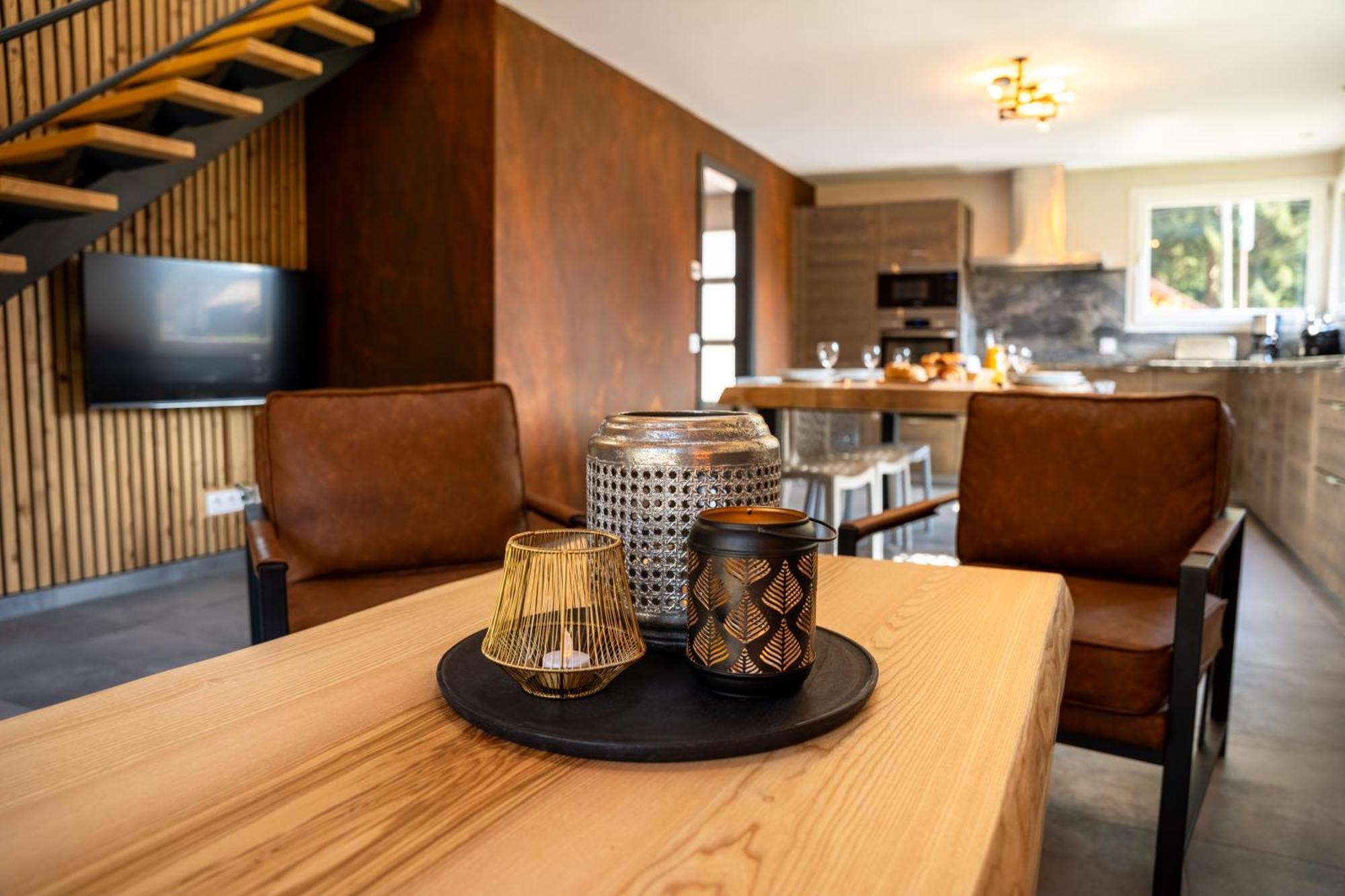 Chalet Nemesia Avec Spa A Жерарме Экстерьер фото
